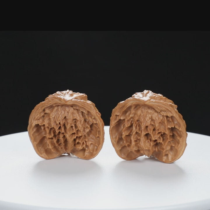 “Snake Head” Collector's Ultra Rare Full-Bellied Snake Head Hand-Matched Wenwan Walnuts Pair | Size:38L*25W*34H | UPI:UR-00092
