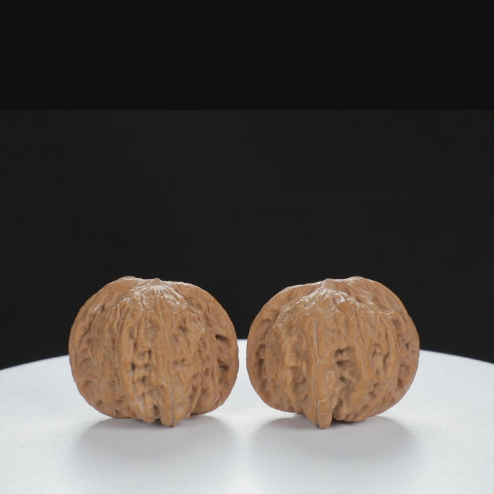"Millstone" Time-honored entry level Wenwan Walnuts Pair | Size:40L*38W*31H | UPI:UR-00022