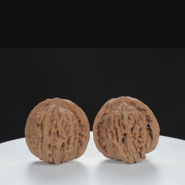 "Si Zuo Lou" Handpicked entry level Wenwan Walnuts Pair | Size:42L*40W*40H | UPI:UR-00134