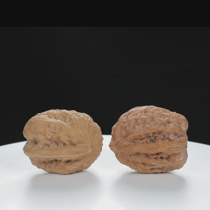 "Single Ridge" Heritage entry level Wenwan Walnuts Pair | Size:35L*33W*34H | UPI:UR-00075